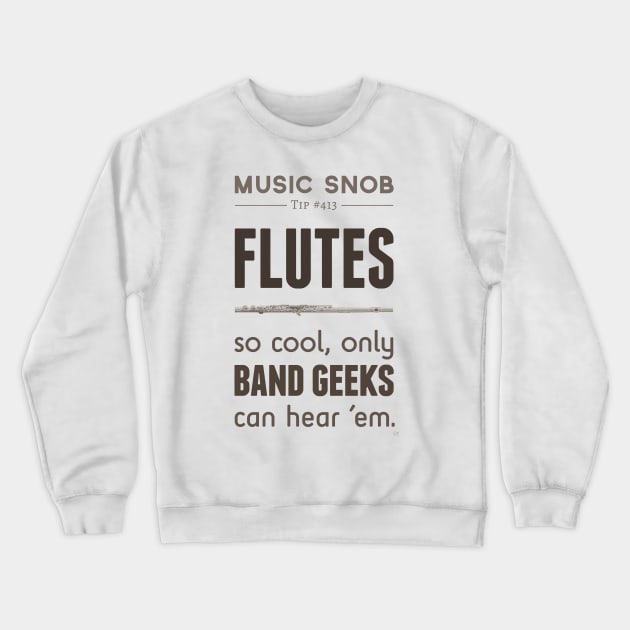 MORE Flutes Crewneck Sweatshirt by ElizabethOwens